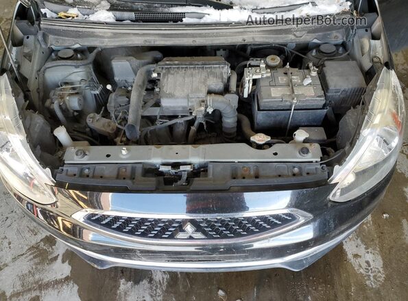 ML32A4HJ1HH014757 2017 MITSUBISHI MIRAGE Черный Вид подкапотного пространства