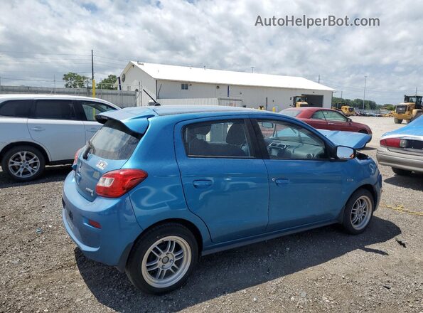 ML32A4HJ7JH014364 2018 MITSUBISHI MIRAGE Blue Trasero derecho