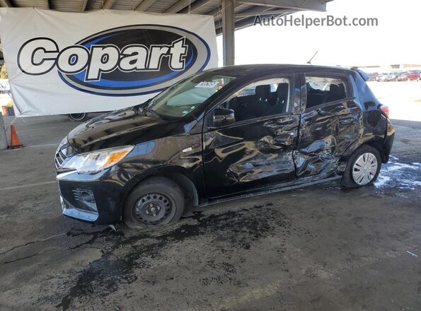 ML32AUHJ0MH012220 2021 MITSUBISHI MIRAGE Черный Вид наклейки с VIN-кодом
