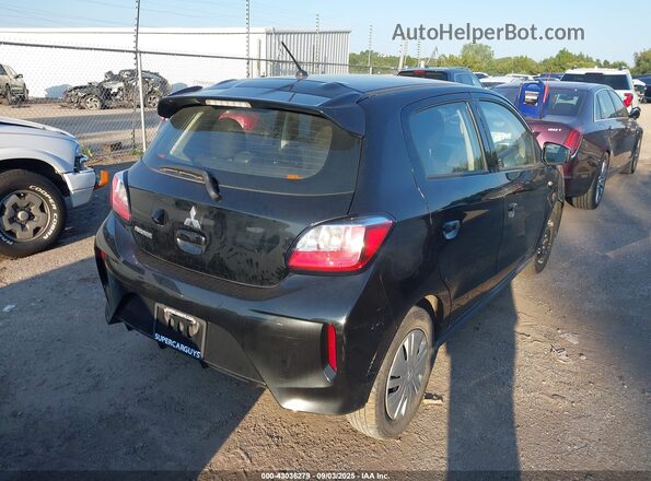 ML32AUHJ1MH002229 2021 MITSUBISHI MIRAGE Черный Задняя правая четверть
