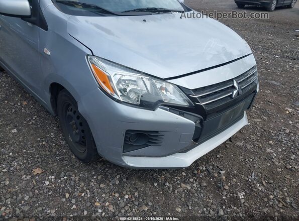 ML32AUHJ2MH009173 2021 MITSUBISHI MIRAGE Silver Widok z przodu