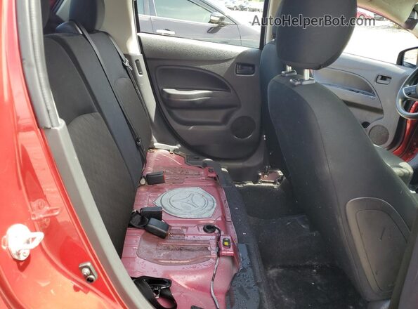 ML32AUHJ2PH003250 2023 MITSUBISHI MIRAGE Maroon Widok tylnych siedzeń
