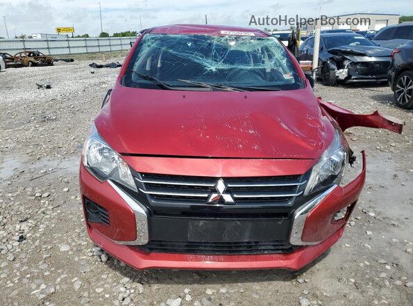 ML32AUHJ2PH003250 2023 MITSUBISHI MIRAGE Maroon Widok z przodu
