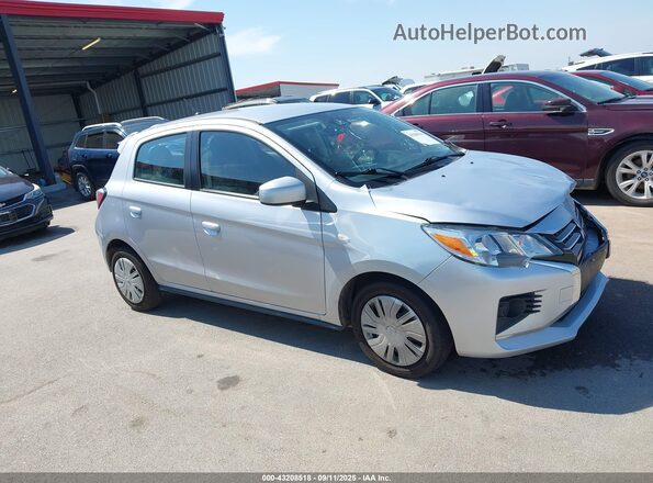 ML32AUHJ6MH007619 2021 MITSUBISHI MIRAGE Silver Передня права чверть