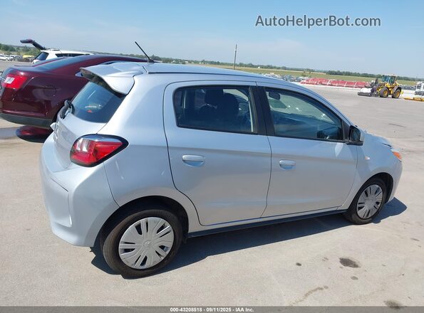 ML32AUHJ6MH007619 2021 MITSUBISHI MIRAGE Silver Вид задньої частини салону