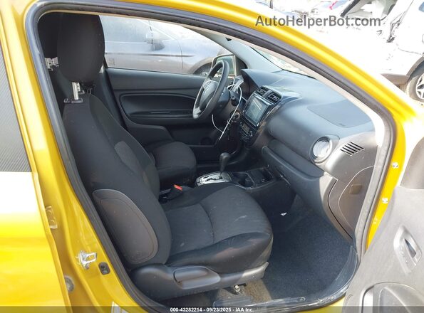 ML32AUHJ7MH004860 2021 MITSUBISHI MIRAGE Желтый Вид салона спереди