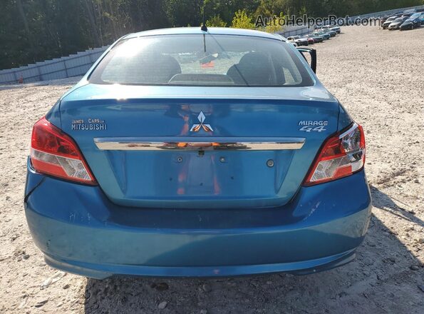 ML32F3FJ2JHF05829 2018 MITSUBISHI MIRAGE Blue უკანა ხედი