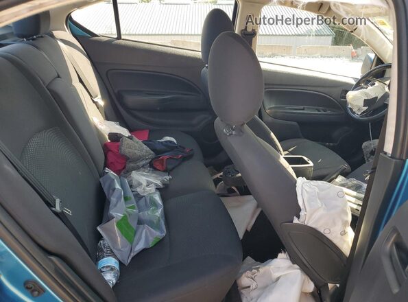ML32F3FJ2JHF05829 2018 MITSUBISHI MIRAGE Blue უკანა სავარძლების ხედი