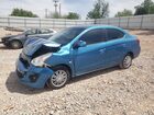 2020 Mitsubishi Mirage G4 Es Синий vin: ML32F3FJ2LHF11343