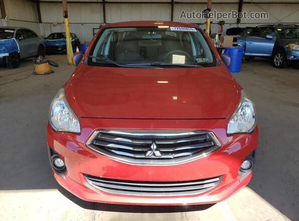 ML32F3FJ5JHF05906 2018 MITSUBISHI MIRAGE Red წინა ხედი