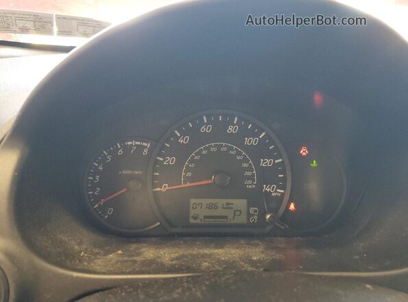 ML32F3FJ5JHF05906 2018 MITSUBISHI MIRAGE Red ხელსაწყოთა პანელის ხედი