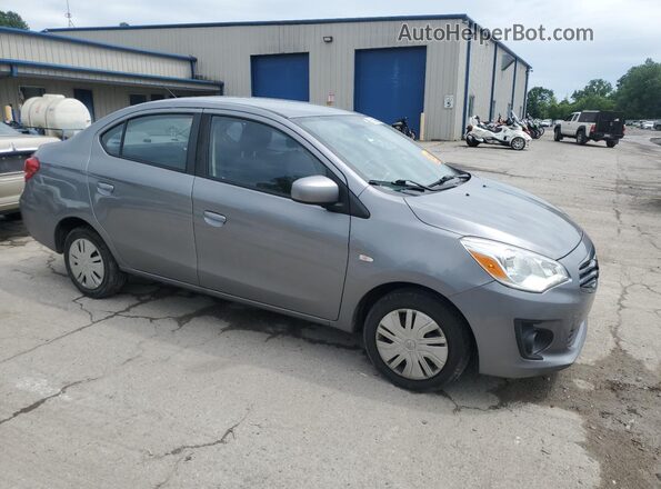 ML32F3FJ5JHF08546 2018 MITSUBISHI MIRAGE Серый Передняя правая четверть