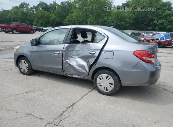 ML32F3FJ5JHF08546 2018 MITSUBISHI MIRAGE Серый Задняя левая четверть