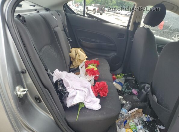 ML32F3FJ5JHF08546 2018 MITSUBISHI MIRAGE Серый Вид задних сидений