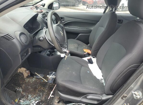 ML32F3FJ5JHF08546 2018 MITSUBISHI MIRAGE Серый Вид салона спереди