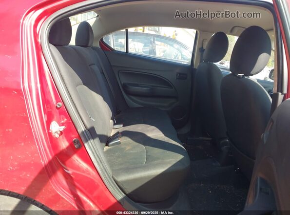 ML32F3FJ6HHF08405 2017 MITSUBISHI MIRAGE G4 Red Widok naklejki z numerem VIN
