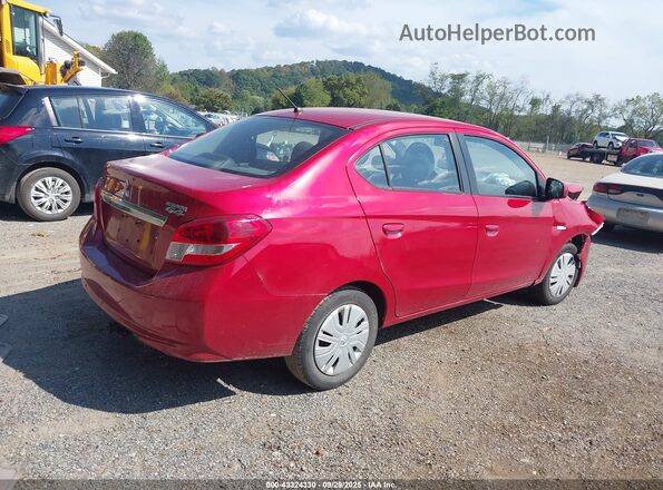 ML32F3FJ6HHF08405 2017 MITSUBISHI MIRAGE G4 Red Tył prawy