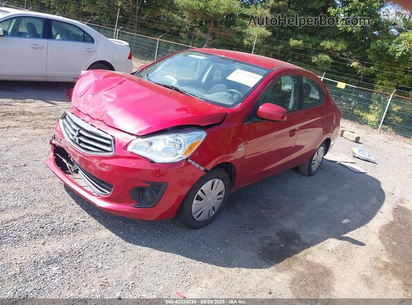 ML32F3FJ6HHF08405 2017 MITSUBISHI MIRAGE G4 Red Przód lewy