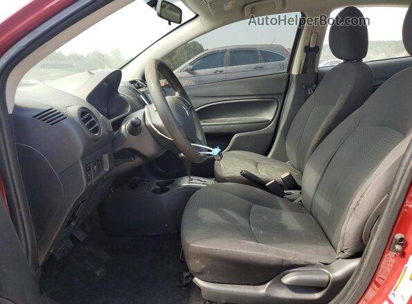 ML32F3FJ6JHF04120 2018 MITSUBISHI MIRAGE Красный Вид салона спереди