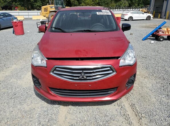ML32F3FJ6JHF04120 2018 MITSUBISHI MIRAGE Красный Вид спереди