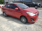 2018 Mitsubishi Mirage G4 Es Красный vin: ML32F3FJ6JHF04120