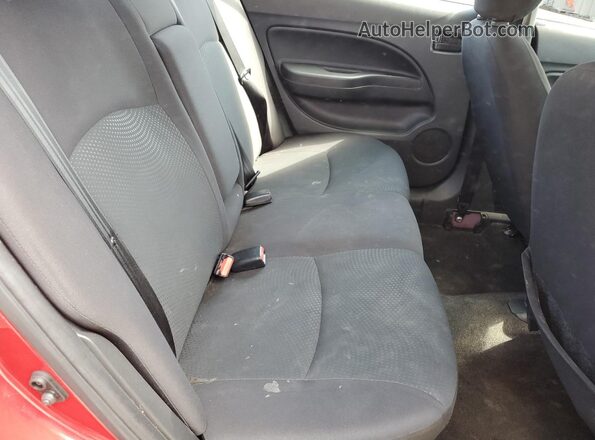 ML32F3FJ6JHF04120 2018 MITSUBISHI MIRAGE Красный Вид задних сидений