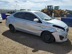 2018 Mitsubishi Mirage G4 Es Серебряный vin: ML32F3FJ6JHF14503