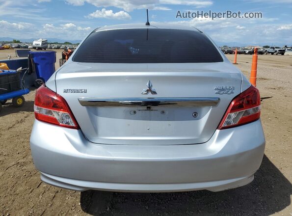 ML32F3FJ6JHF14503 2018 MITSUBISHI MIRAGE Серебряный Вид сзади