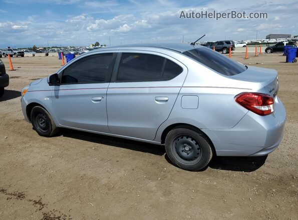 ML32F3FJ6JHF14503 2018 MITSUBISHI MIRAGE Серебряный Задняя левая четверть