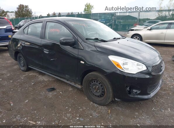 ML32F3FJ6LHF08512 2020 MITSUBISHI MIRAGE G4 Черный Передняя правая четверть