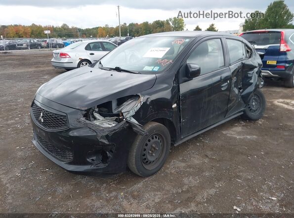 ML32F3FJ6LHF08512 2020 MITSUBISHI MIRAGE G4 Черный Передняя левая четверть