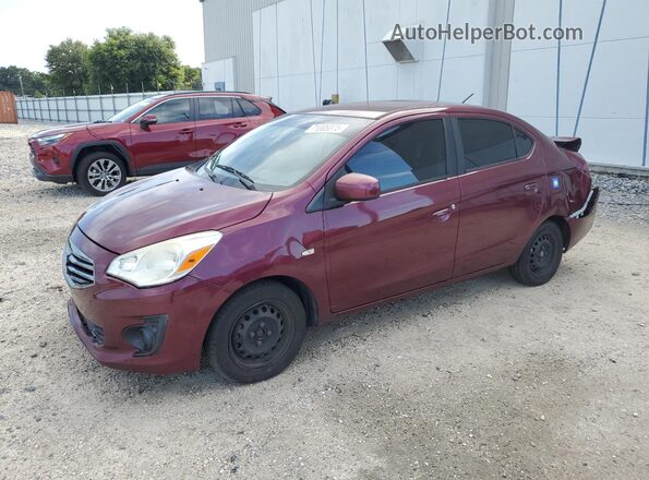 ML32F3FJ9JHF04029 2018 MITSUBISHI MIRAGE Фиолетовый Передняя левая четверть