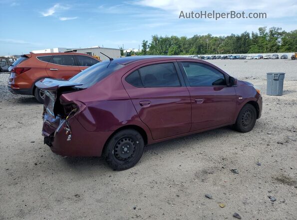 ML32F3FJ9JHF04029 2018 MITSUBISHI MIRAGE Фиолетовый Задняя правая четверть