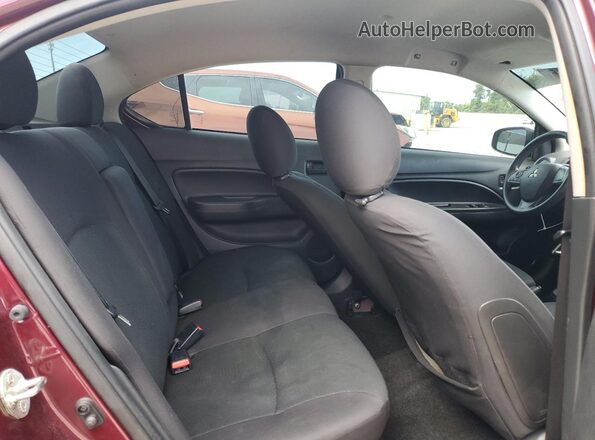 ML32F3FJ9JHF04029 2018 MITSUBISHI MIRAGE Фиолетовый Вид задних сидений