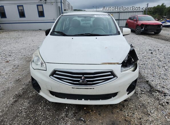 ML32F3FJXJHF05187 2018 MITSUBISHI MIRAGE Белый Вид спереди