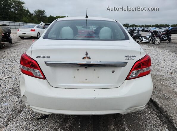 ML32F3FJXJHF05187 2018 MITSUBISHI MIRAGE Белый Вид сзади