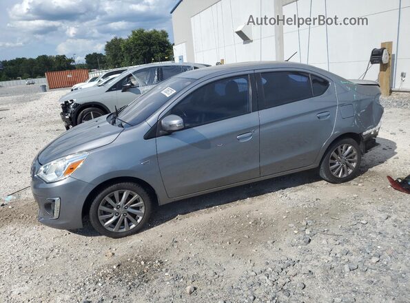 ML32F4FJ0JHF08752 2018 MITSUBISHI MIRAGE Gray წინა მარცხენა ხედი სამი მეოთხედიდან