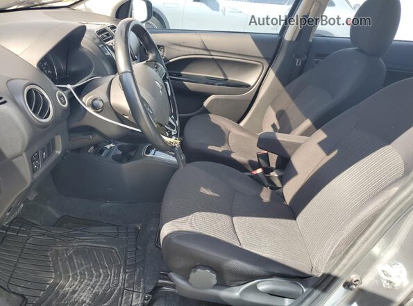 ML32F4FJ0JHF08752 2018 MITSUBISHI MIRAGE Gray წინა სალონის ხედი