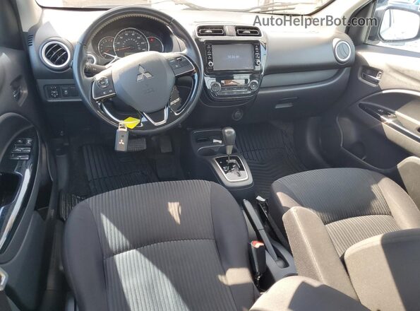 ML32F4FJ0JHF08752 2018 MITSUBISHI MIRAGE Gray წინა პანელის ხედი