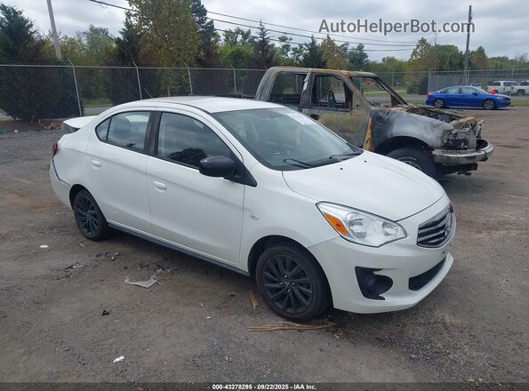 ML32F4FJ3LHF01605 2020 MITSUBISHI MIRAGE G4 Белый Передняя правая четверть
