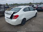 2020 Mitsubishi Mirage G4 Le Белый vin: ML32F4FJ3LHF01605