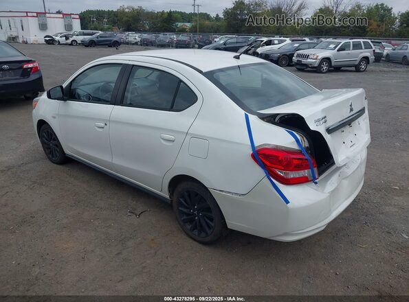 ML32F4FJ3LHF01605 2020 MITSUBISHI MIRAGE G4 Белый Задняя левая четверть
