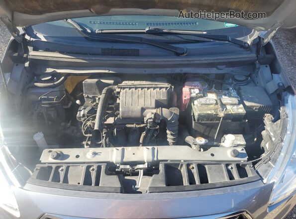 ML32F4FJ6JHF13440 2018 MITSUBISHI MIRAGE Gray ძრავის განყოფილების ხედი