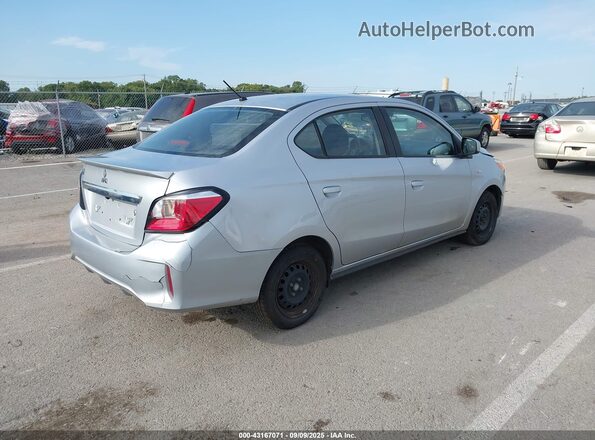 ML32FUFJ3MHF03646 2021 MITSUBISHI MIRAGE G4 Серебряный Задняя правая четверть