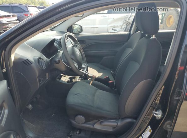 ML32FUFJ5NHF01446 2022 MITSUBISHI MIRAGE Black წინა სალონის ხედი