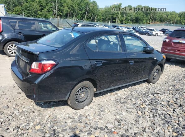 ML32FUFJ5NHF01446 2022 MITSUBISHI MIRAGE Black უკანა მარჯვენა