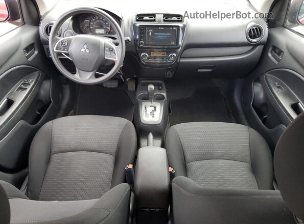 ML32FUFJ5RHF08435 2024 MITSUBISHI MIRAGE Красный Вид панели приборов