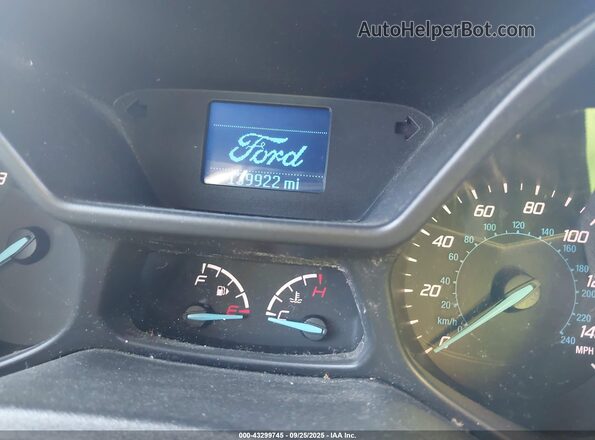 NM0LE6F77H1297485 2017 FORD TRANSIT CONNECT White Widok tylnych siedzeń