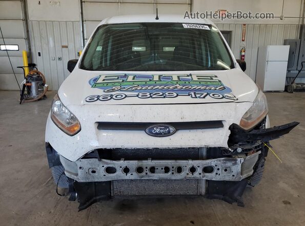 NM0LS7F7XJ1371759 2018 FORD TRANSIT White Front view