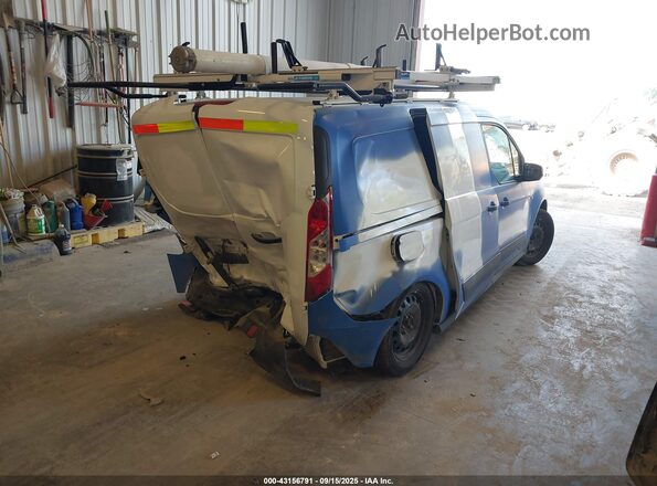 NM0LS7T27P1558619 2023 FORD TRANSIT CONNECT Blue Tył prawy